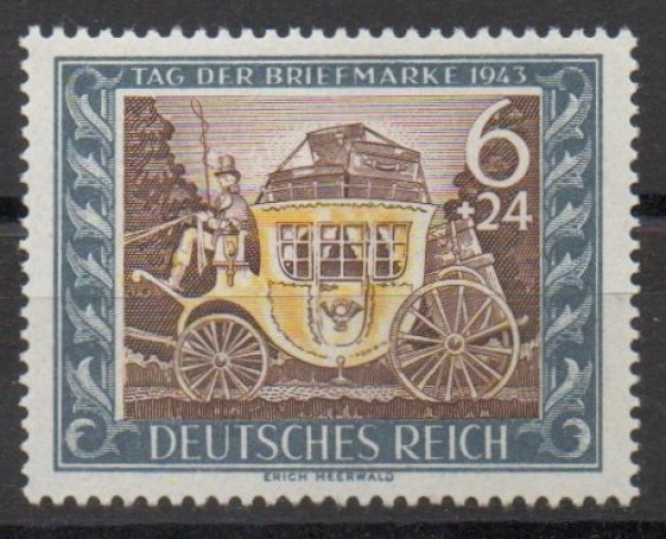 Michel Nr. 828, Tag der Briefmarke postfrisch.